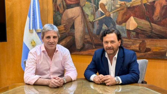 96164 el gobernador saenz se reunio con el ministro de economia de nacion