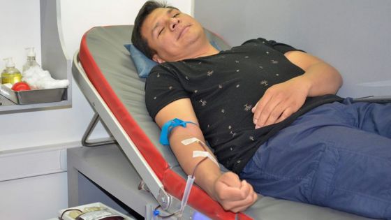 colecta de sangre de todo grupo y factor en la vinia