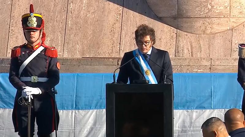 milei bandera